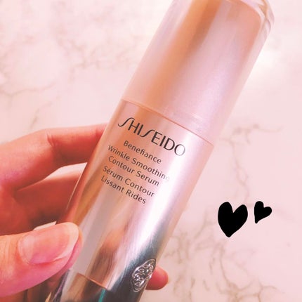 SHISEIDO ベネフィアンス リンクル スムージング コントア セラムのクチコミ「SHISEIDOさんで購入してみました。美容液です。
幹細胞スキンケアが欲しかったのですが.....」(1枚目)
