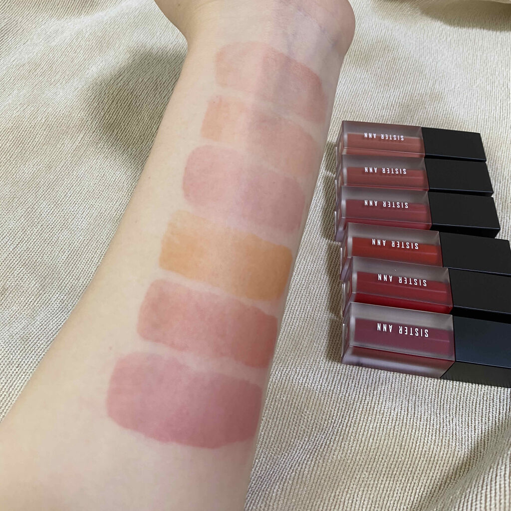 ムードフィットセラムティント 03 Rose Beige/SISTER ANN/リップティントを使ったクチコミ（3枚目）