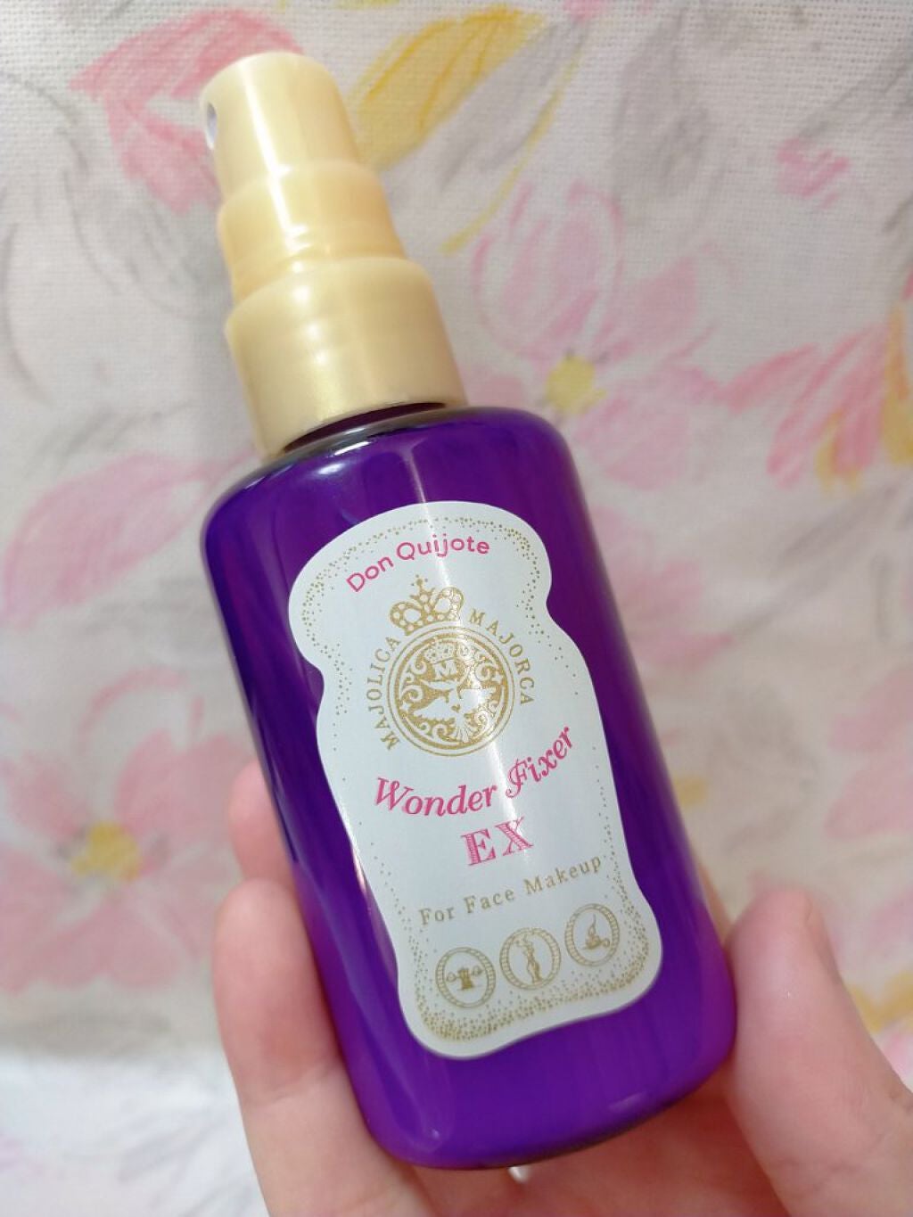 ワンダー フィクサー/MAJOLICA MAJORCA/フィックスミストを使ったクチコミ(1枚目)