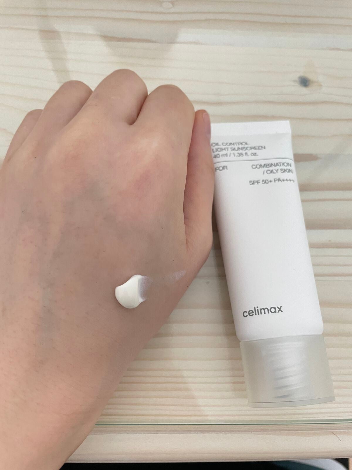 あんみつ on LIPS 「celimaxオイルコントロールサンスクリーン40mlSPF5..」(2枚目)