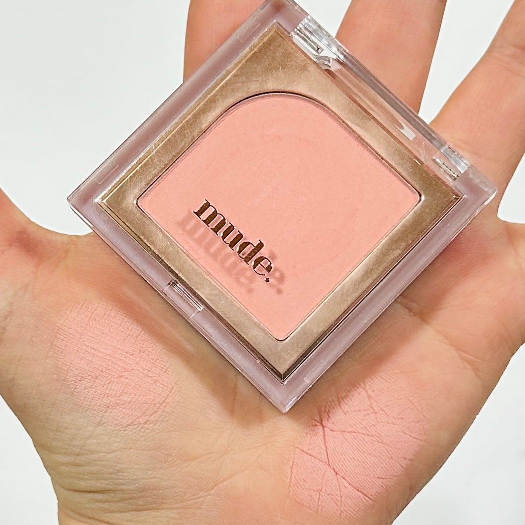 フラッターブラッシャー/mude/パウダーチークを使ったクチコミ(1枚目)