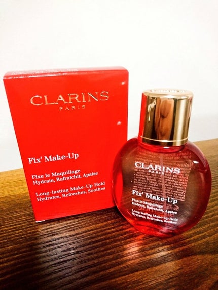 フィックス メイクアップ/CLARINS/ミスト状化粧水を使ったクチコミ(1枚目)