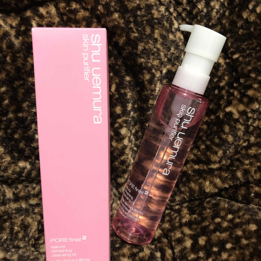 フレッシュ クリア サクラ クレンジング オイル/shu uemura/オイルクレンジングを使ったクチコミ（1枚目）