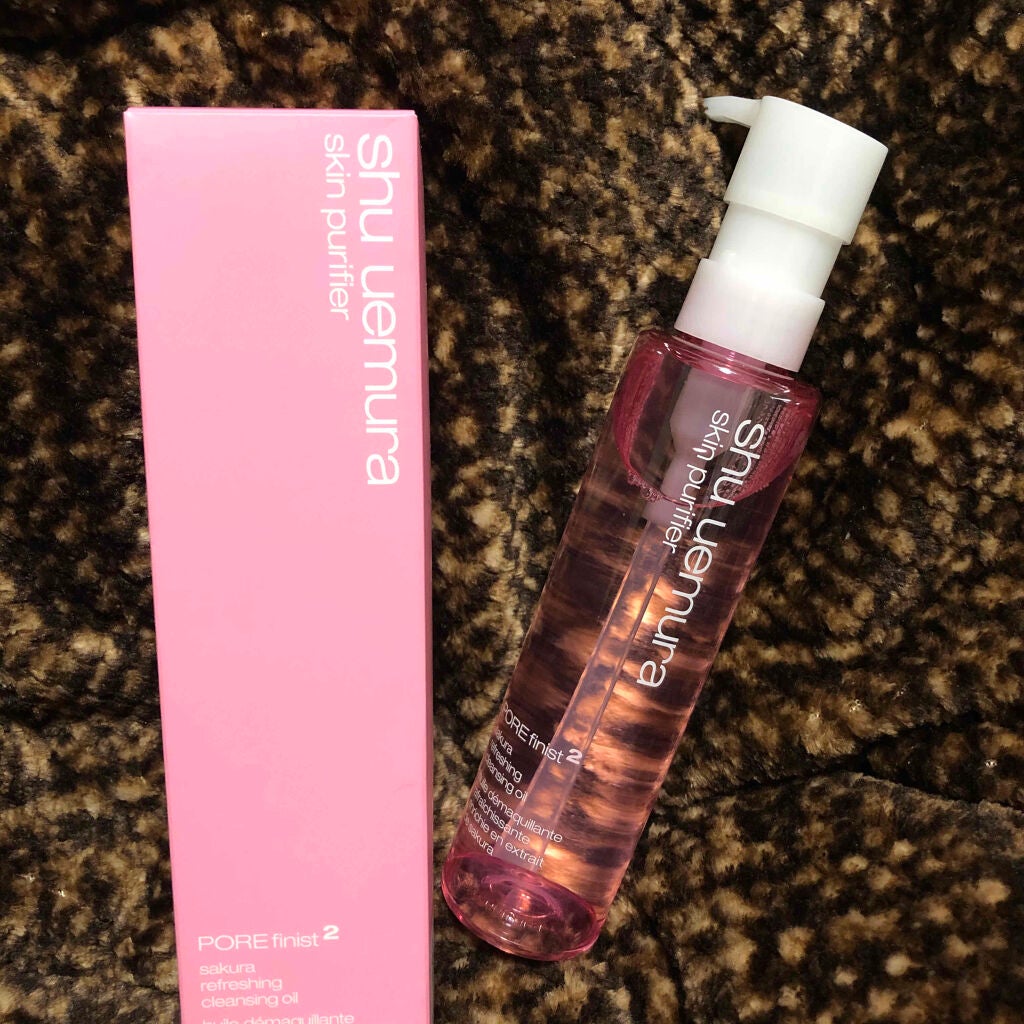 フレッシュ クリア サクラ クレンジング オイル/shu uemura/オイルクレンジングを使ったクチコミ(1枚目)