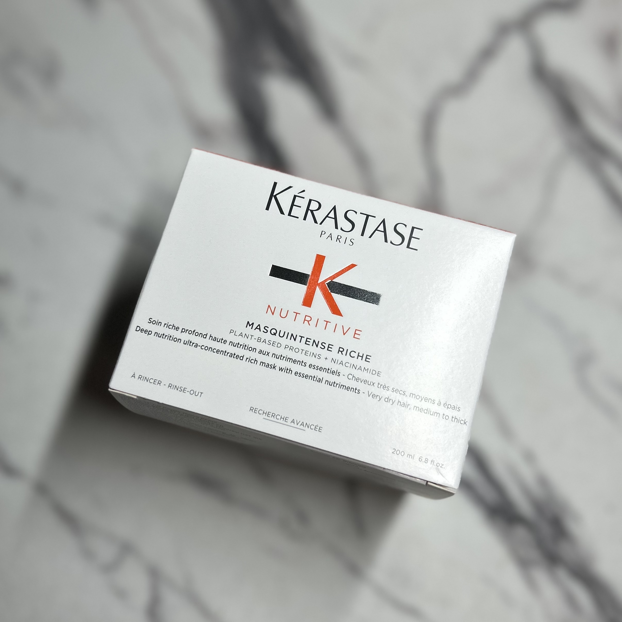 NU マスクアンタンス リッシュ /ケラスターゼ/ヘアマスク・ヘアパックを使ったクチコミ（1枚目）