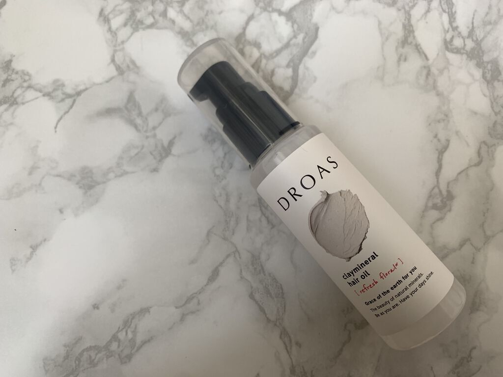 クレイミネラル ヘアオイル/DROAS/ヘアオイルを使ったクチコミ（1枚目）