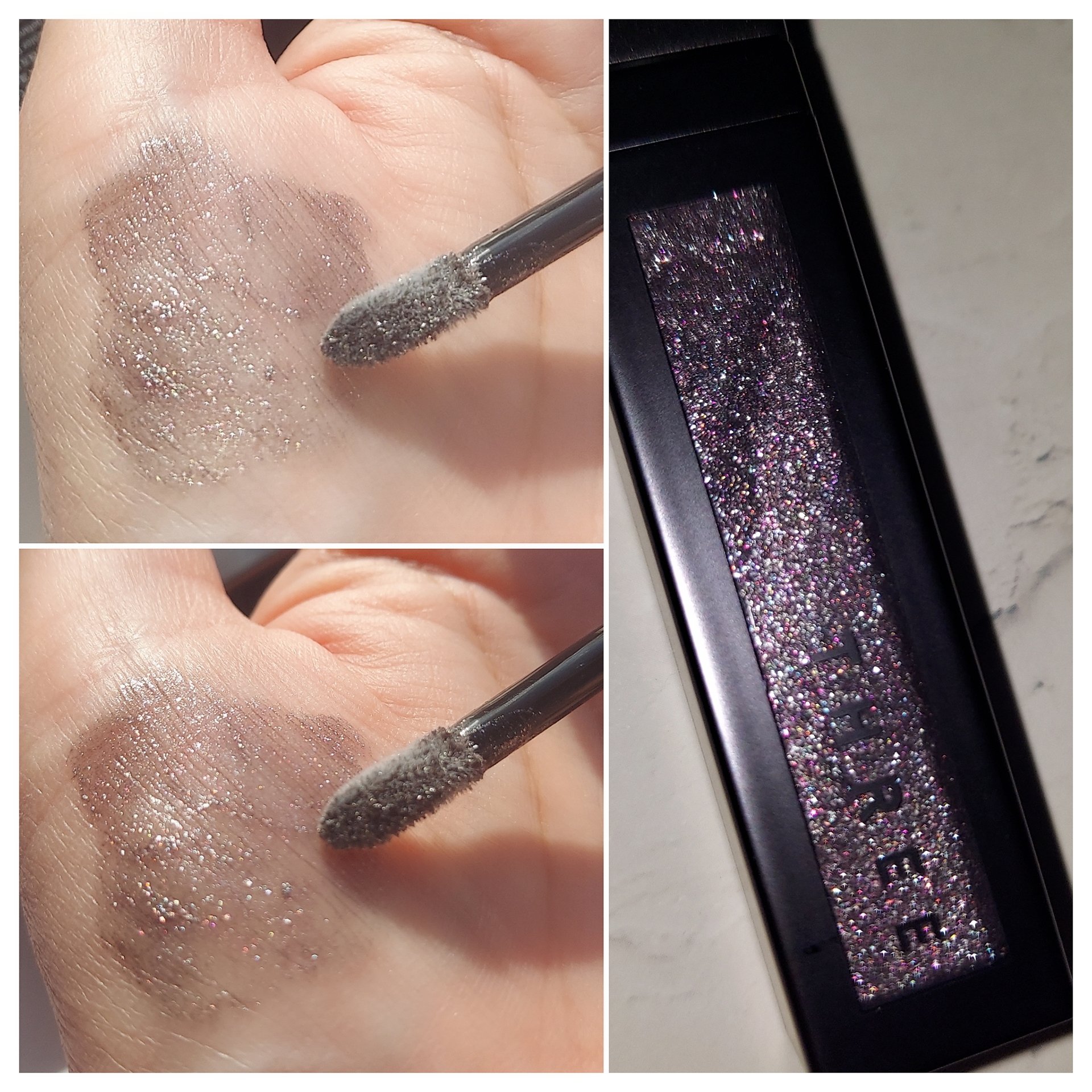 THREE ユナイテッドフルイドアイカラー B02 JUST KIDS/THREE/リキッドアイシャドウを使ったクチコミ（2枚目）