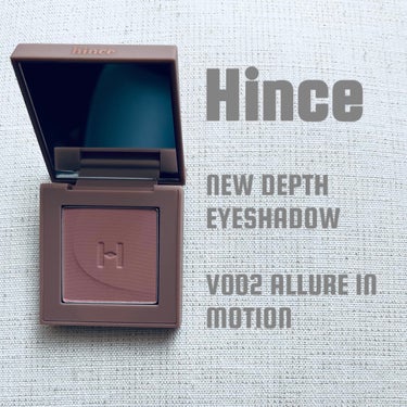 ニューデップスアイシャドウ V002 アリュール・イン・モーション/hince/アイシャドウパレットを使ったクチコミ（1枚目）