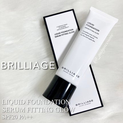 リキッドファンデーション セラム フィッティング グロウ/ブリリアージュ/リキッドファンデーションを使ったクチコミ(1枚目)