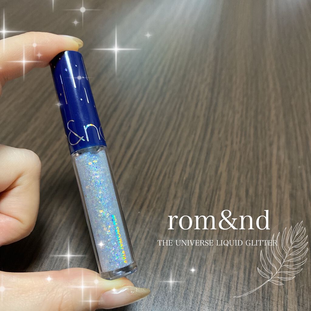 リキッド グリッター シャドウ/rom&nd/グリッターを使ったクチコミ（1枚目）