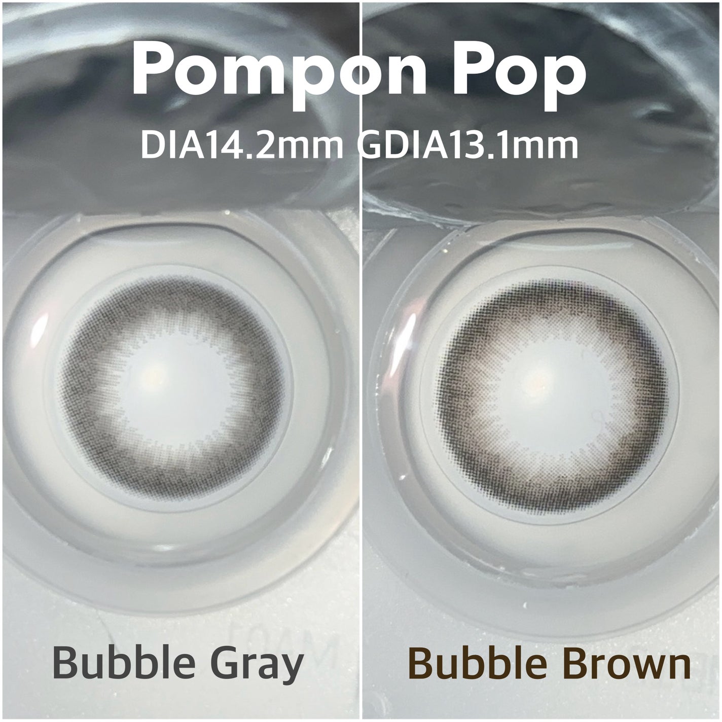 Pompon Pop /chuu LENS/ワンデー(1DAY)カラコンを使ったクチコミ(2枚目)