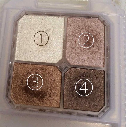 ジュエリングアイズ/MAJOLICA MAJORCA/アイシャドウパレットを使ったクチコミ(2枚目)