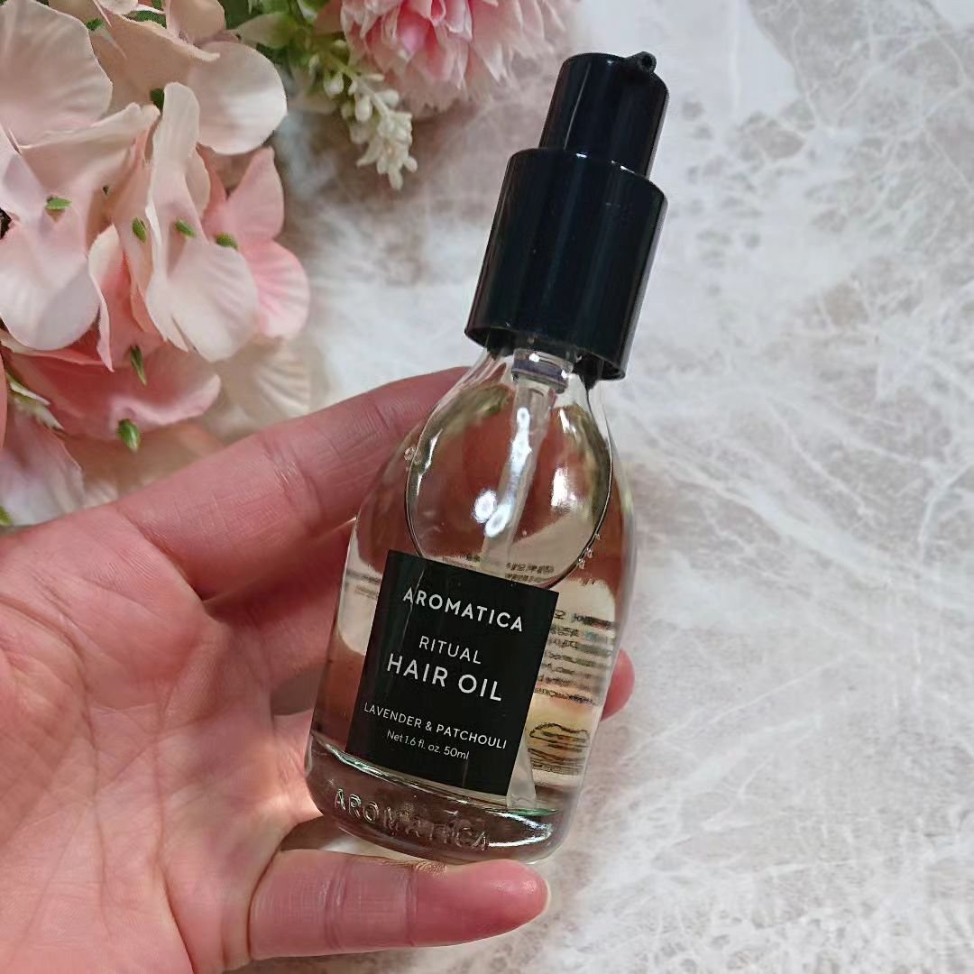 リチュアルヘアオイルラベンダー＆パチョリ/AROMATICA/ヘアオイルを使ったクチコミ（2枚目）