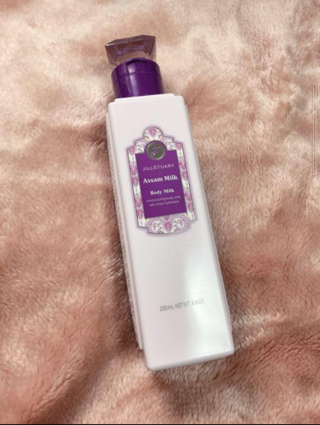 ジルスチュアート ボディミルク アッサム ミルク (限定)/JILL STUART/ボディミルクを使ったクチコミ（1枚目）