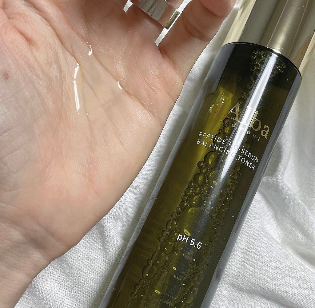 ノーセバムペプチドバランシングトナー/ダルバ/化粧水を使ったクチコミ(2枚目)