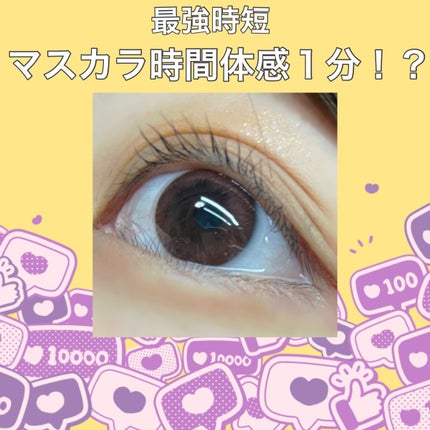 ネバーストップマスカラ/Fab Fig/マスカラを使ったクチコミ(1枚目)