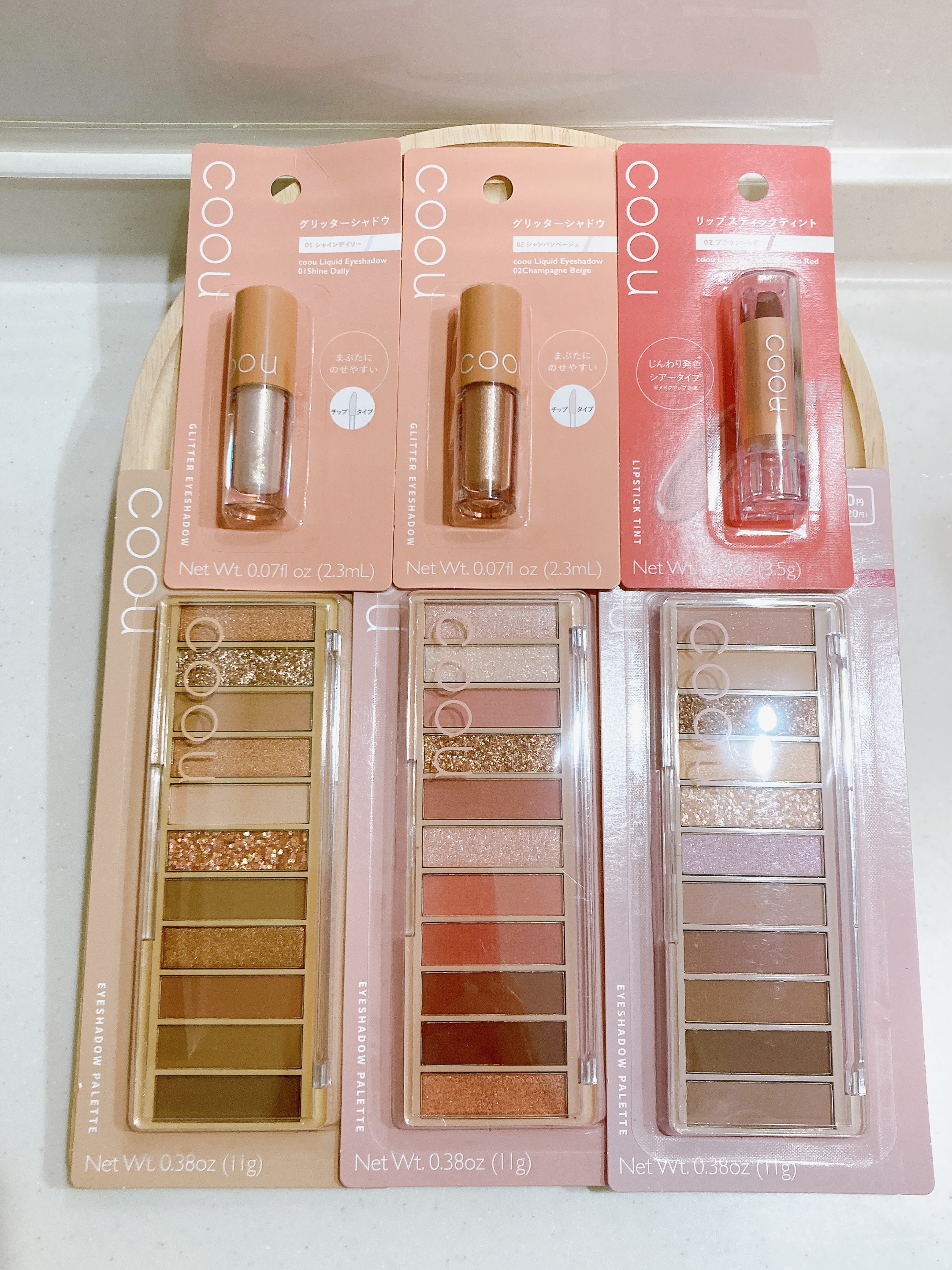 アイシャドウパレット/coou/アイシャドウパレットを使ったクチコミ（2枚目）