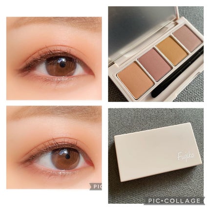 足しパレ/Fujiko/アイシャドウパレットを使ったクチコミ(1枚目)