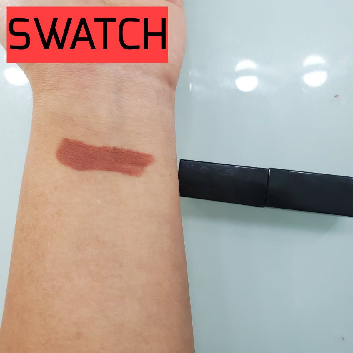 リップモンスター スフレマット/KATE/口紅を使ったクチコミ（2枚目）