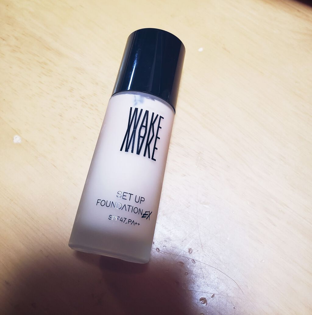 ディファイニングセットアップ ファンデーション/wakemake/リキッドファンデーションを使ったクチコミ(1枚目)