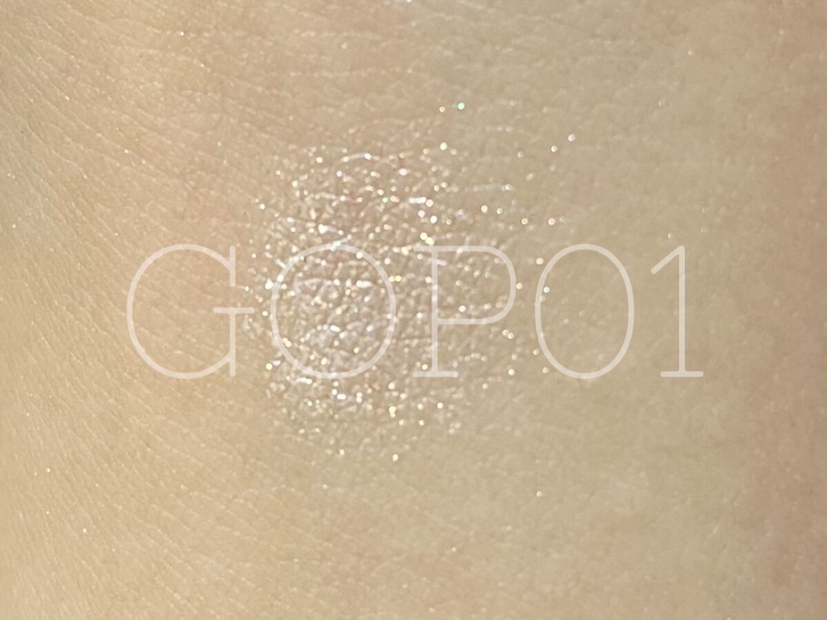 グリッタープリズム シャドウ GOP01/MISSHA/グリッターを使ったクチコミ（1枚目）