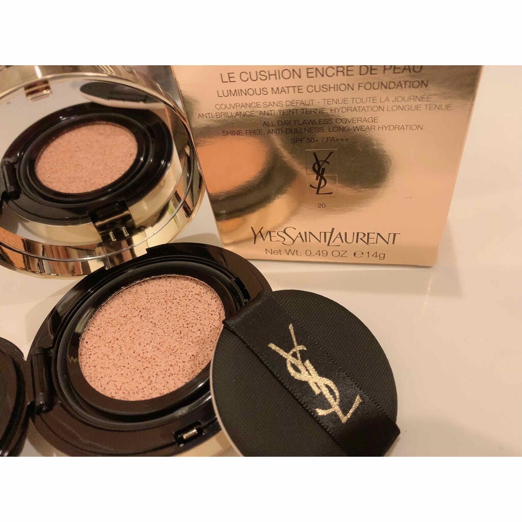アンクル ド ポー ルクッションN/YVES SAINT LAURENT BEAUTE/クッションファンデーションを使ったクチコミ(2枚目)