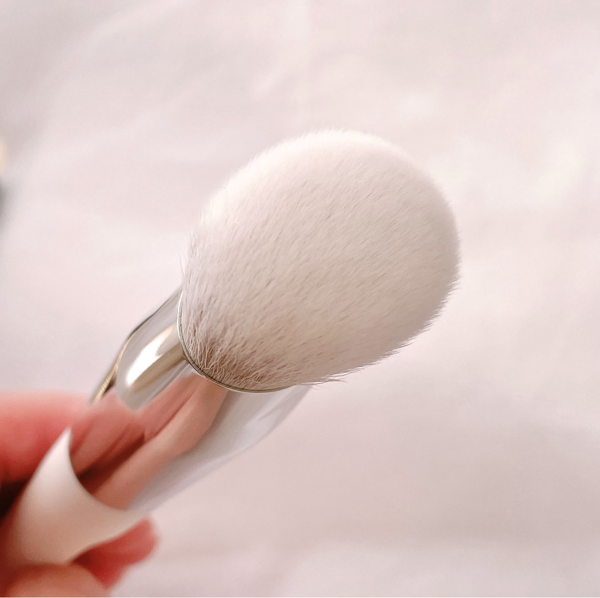 okhee 白玉ファンデーションブラシ/SOOA DOR/メイクブラシを使ったクチコミ（3枚目）