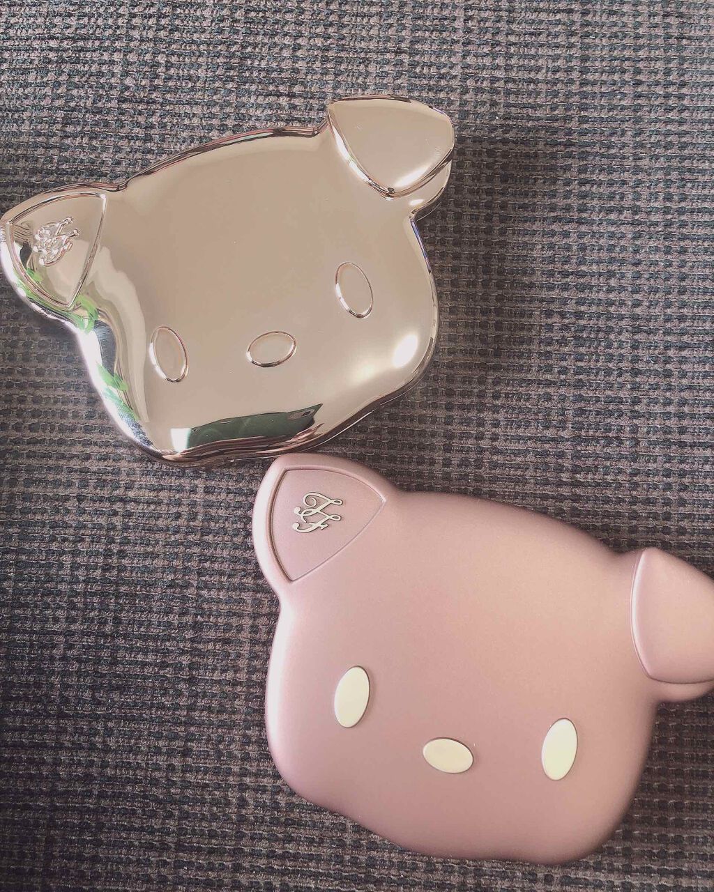 グローバー パピー ラブ ハイライター /Too Faced/パウダーハイライトを使ったクチコミ(2枚目)