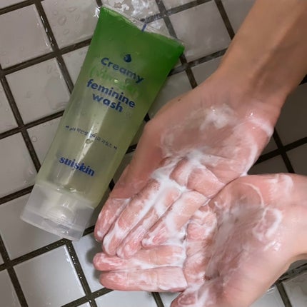 クリーミービネガーフェミニンウォッシュ/suiskin/ボディソープを使ったクチコミ(2枚目)