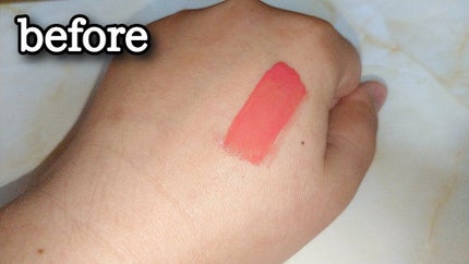 ウォータリーティントリップ/CEZANNE/リップティントを使ったクチコミ(3枚目)