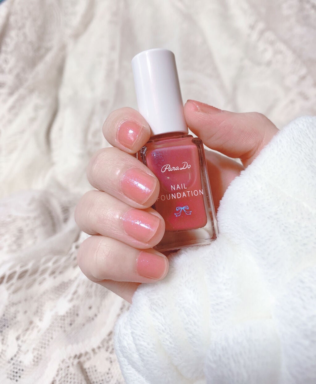 ネイルファンデーション/パラドゥ/マニキュアを使ったクチコミ(1枚目)