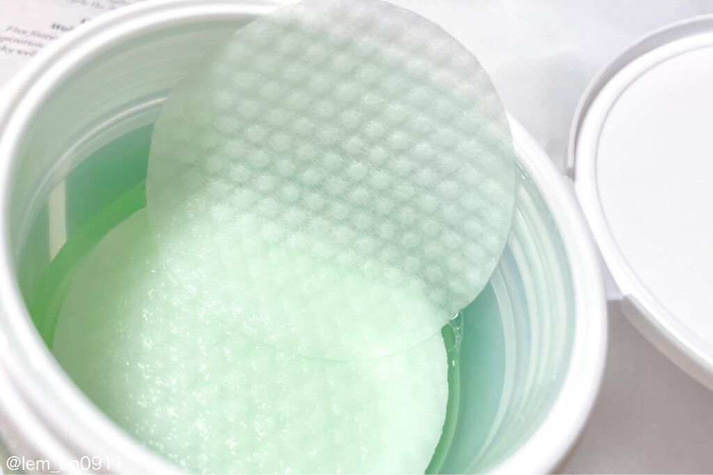 ティーツリーカーミングエッセンスパッド/MEDIHEAL/トナーパッドを使ったクチコミ(2枚目)