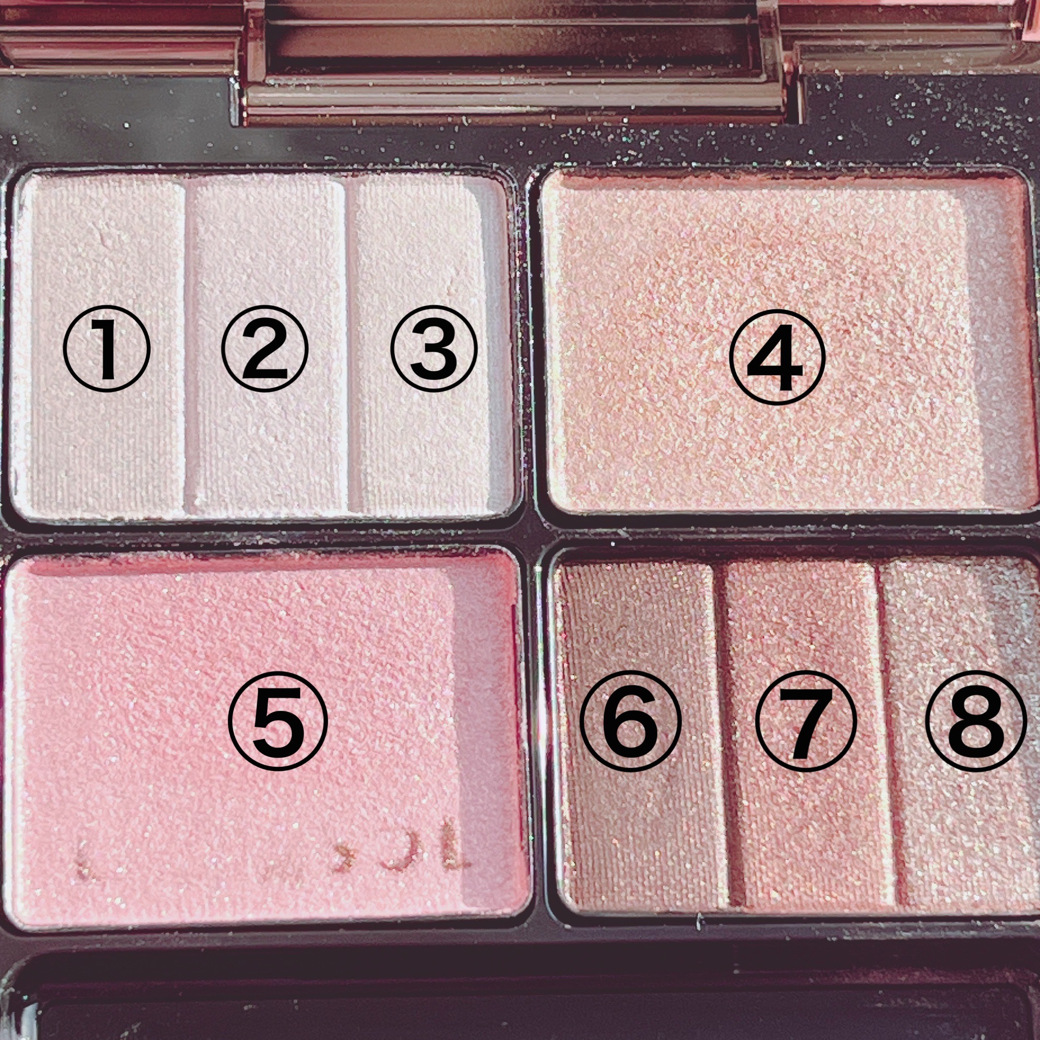 スリーディメンショナルアイズ/LUNASOL/アイシャドウパレットを使ったクチコミ（3枚目）