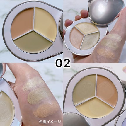 パーフェクトカバー コンシーラーパレット/Dear.A/パレットコンシーラーを使ったクチコミ(2枚目)