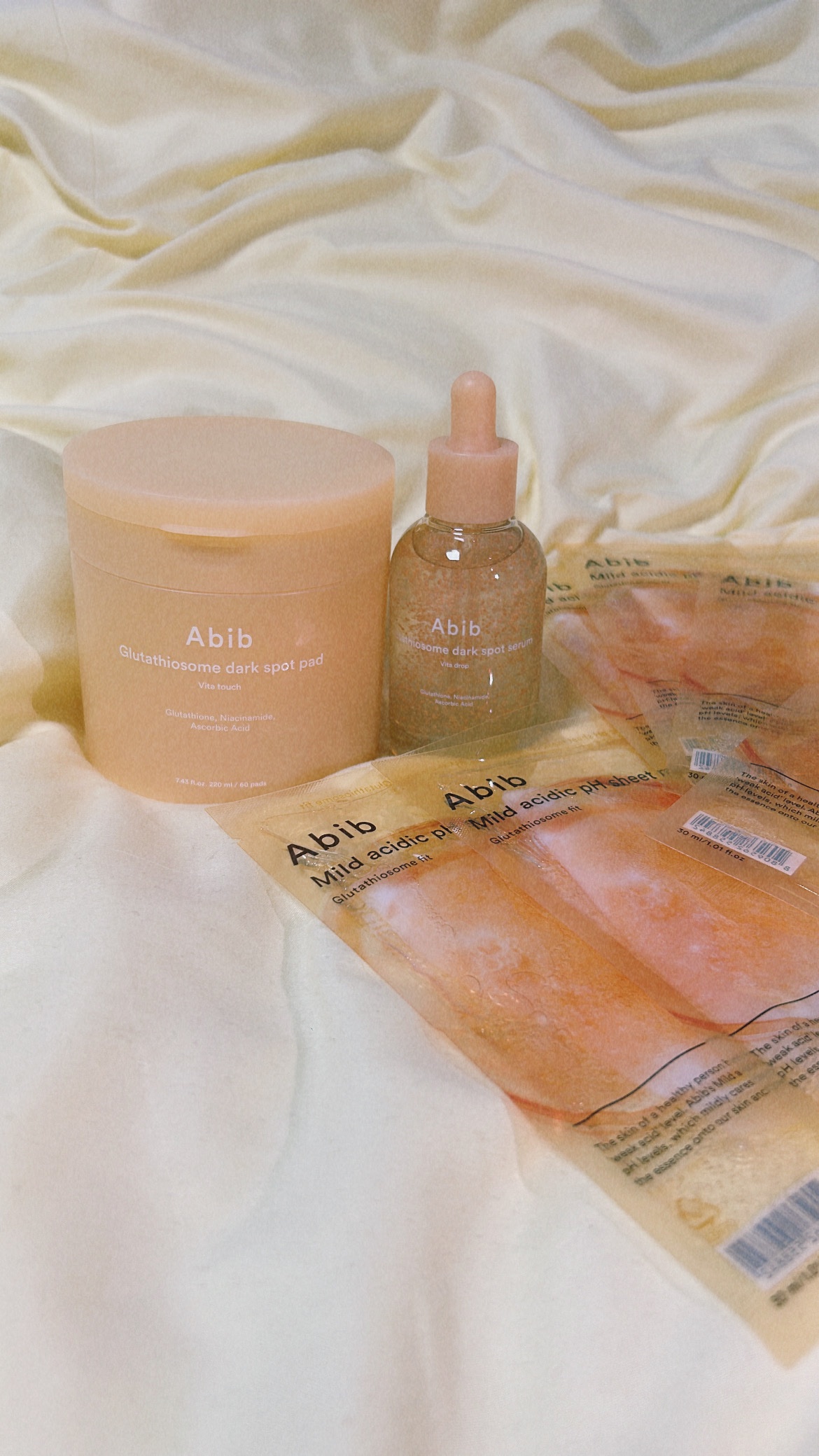 グルタチオンソームダークスポットセラムビタドロップ/Abib /美容液を使ったクチコミ（1枚目）