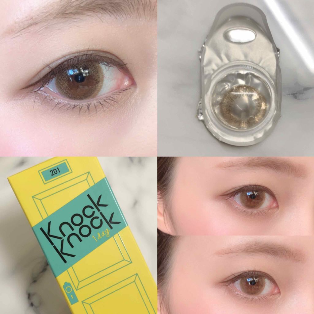 knock knock/SHOBIDO/カラーコンタクトレンズを使ったクチコミ(1枚目)
