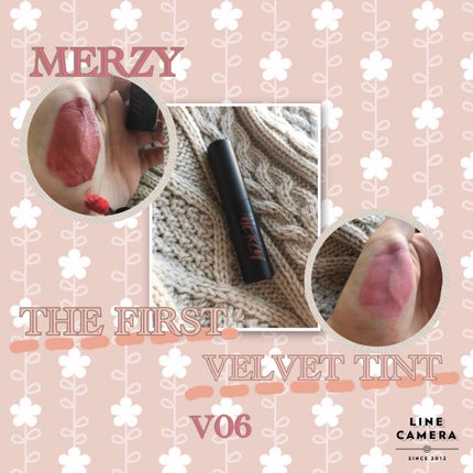 ザ ファースト ベルベット ティント シーズン1/MERZY/リップティントを使ったクチコミ(1枚目)