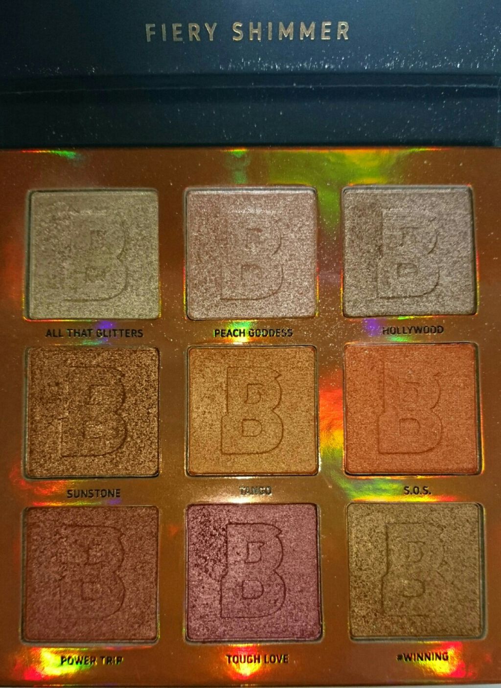 FIERY SIMMER/EYN/アイシャドウパレットを使ったクチコミ（1枚目）