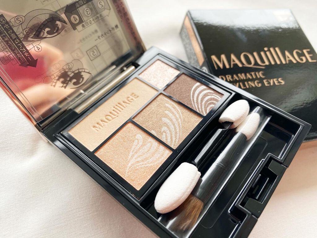 ドラマティックスタイリングアイズ/マキアージュ/アイシャドウパレットを使ったクチコミ(2枚目)