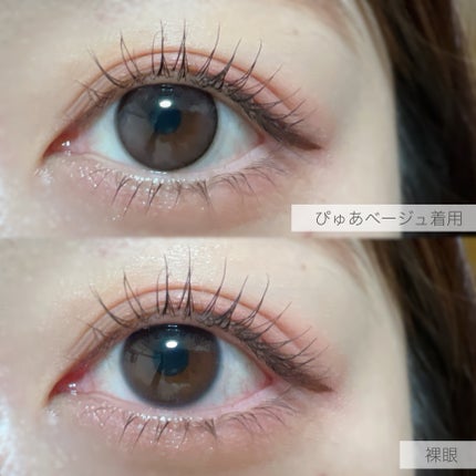 アンジョルノ/en Giorno/カラーコンタクトレンズを使ったクチコミ(4枚目)