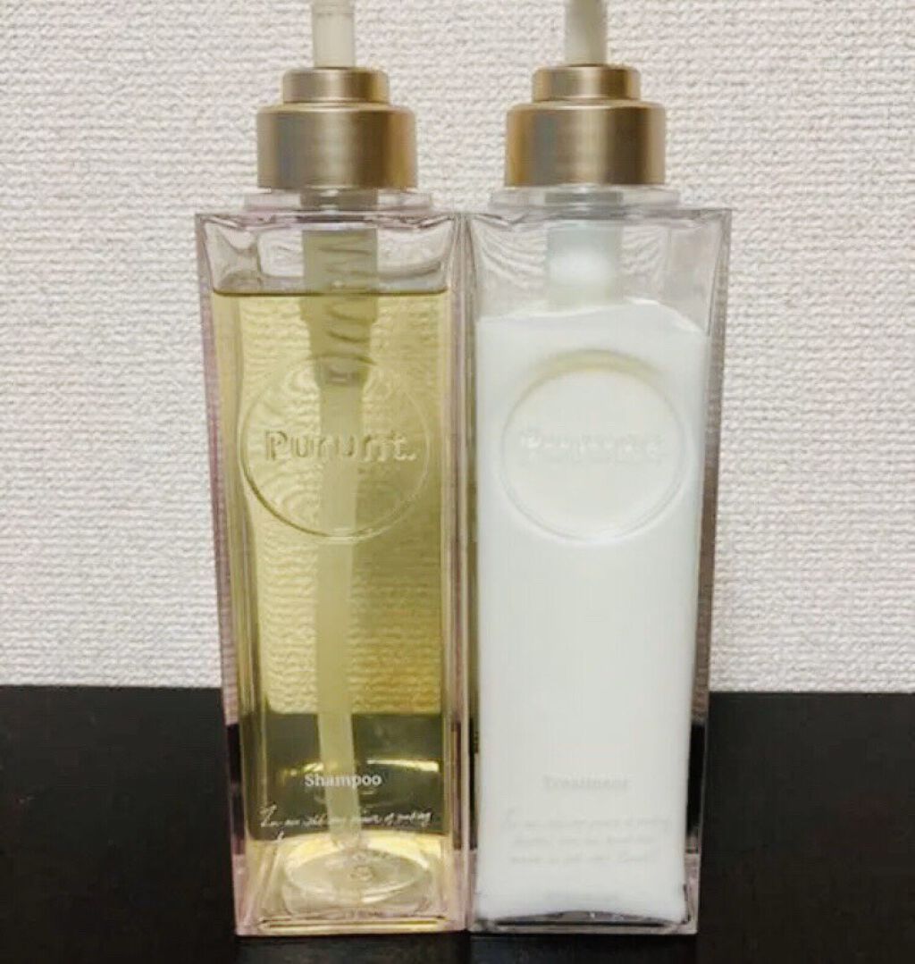 プルント モイストリッチ美容液シャンプー／モイストリッチリペア美容液トリートメント/Purunt./市販シャンプーを使ったクチコミ（1枚目）