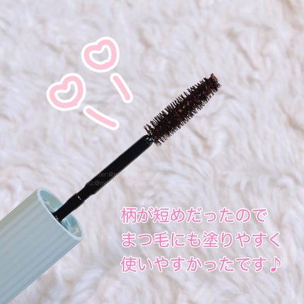 パーマネントカール マスカラ WP(ボリューム) 02 ブラウン/FASIO/マスカラを使ったクチコミ(3枚目)