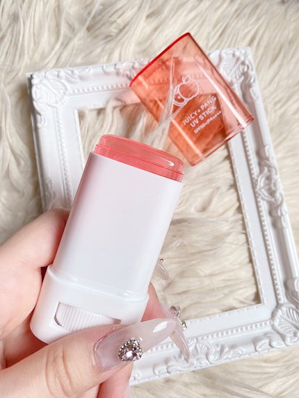 アピュー ジューシーパン UVスティック/A’pieu/日焼け止め・UVケアを使ったクチコミ(2枚目)