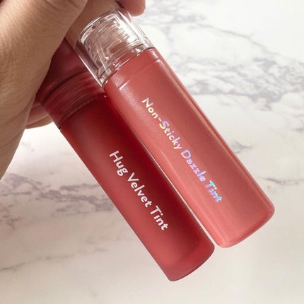 ノンスティッキーダズルティント/unleashia/リップティントを使ったクチコミ(6枚目)