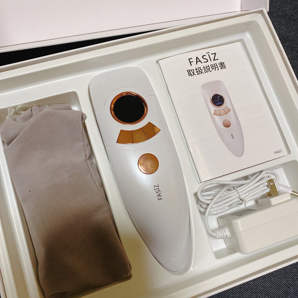 FASIZ607C IPL光脱毛器/FASIZ/家庭用脱毛器を使ったクチコミ(1枚目)