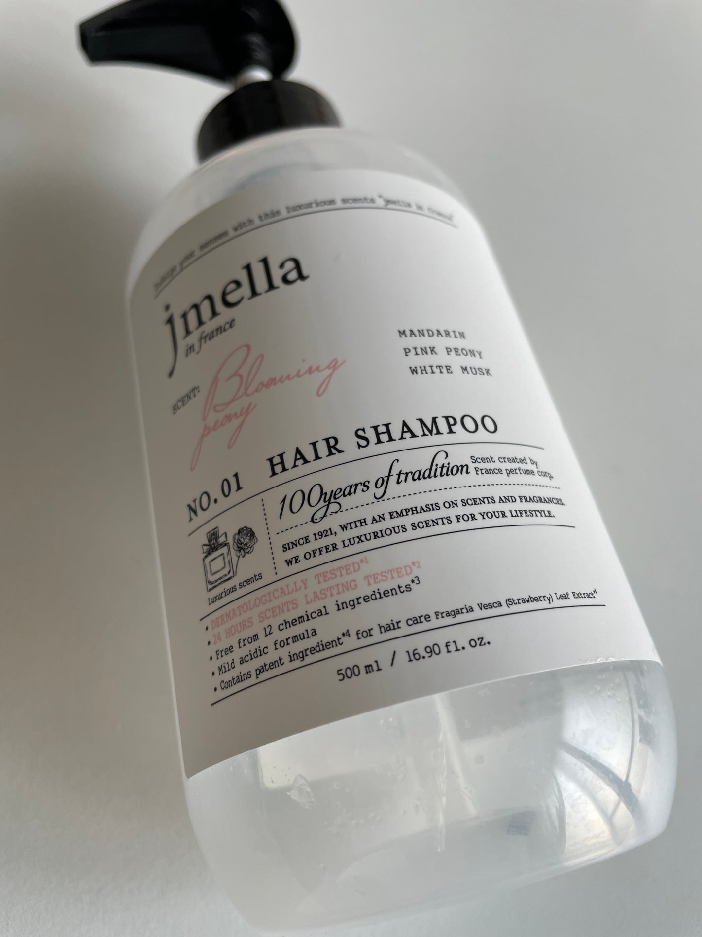 インフランス ヘアシャンプー ブルーミングピオニー/トリートメント ブルーミングピオニー/jmella/市販シャンプーを使ったクチコミ(1枚目)