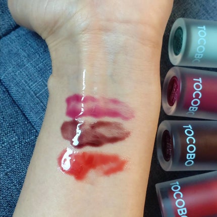 ジューシーベリープランピングリップオイル/TOCOBO/リップグロスを使ったクチコミ(8枚目)