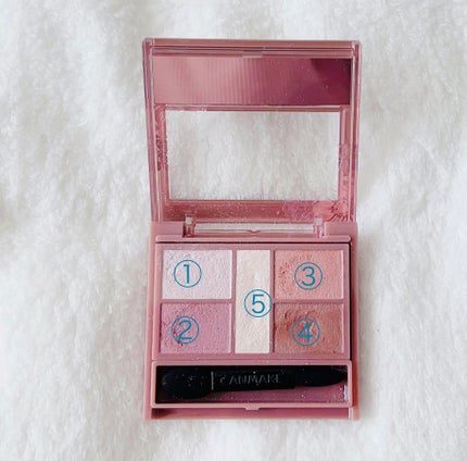 パーフェクトスタイリストアイズ/キャンメイク/アイシャドウパレットを使ったクチコミ(2枚目)