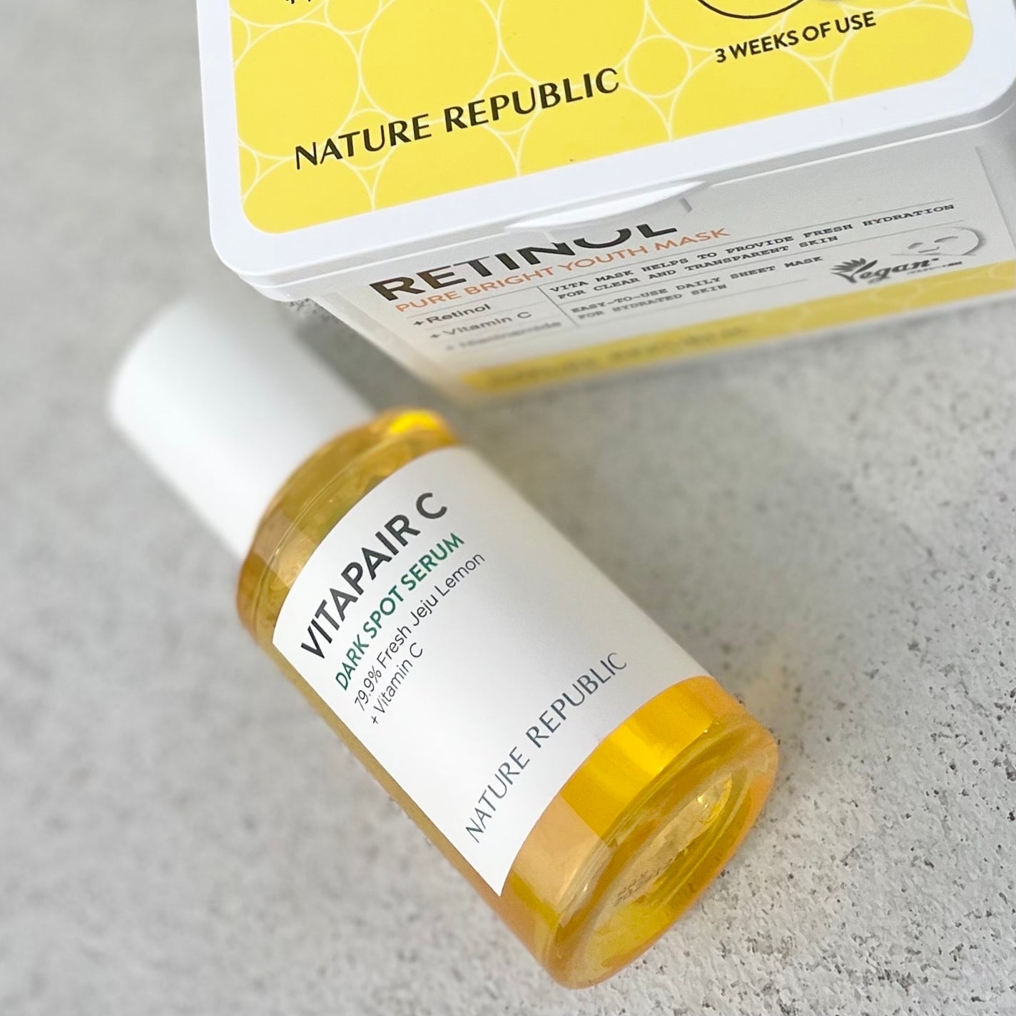 ビタペアC 集中美容液スペシャルセット/ネイチャーリパブリック/美容液を使ったクチコミ(2枚目)