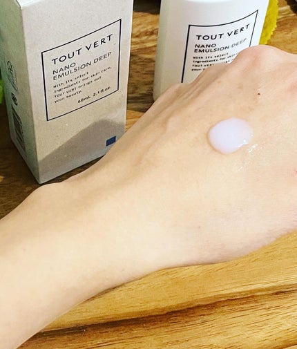 ナノエマルジョン ディープ/TOUT VERT/乳液を使ったクチコミ(2枚目)